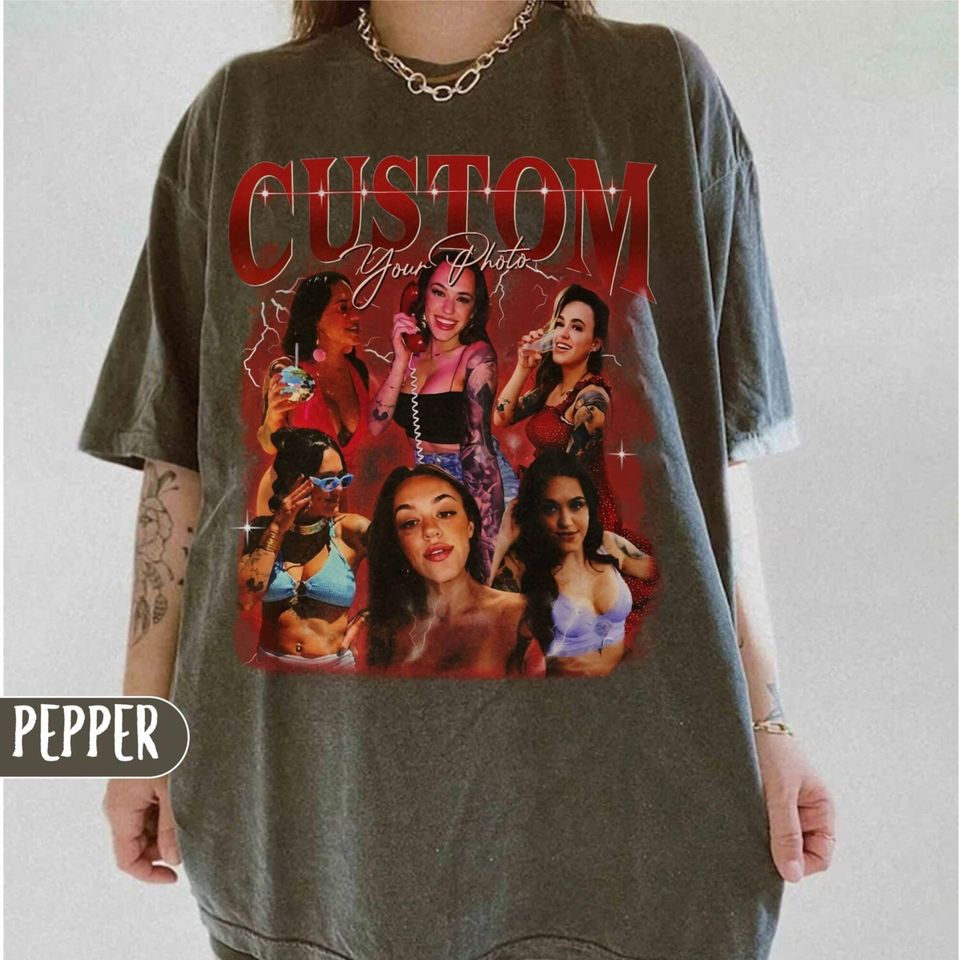RETRO BOOTLEG Shirt, Custom Bootleg Rap Tee, Custom Face Shirt
