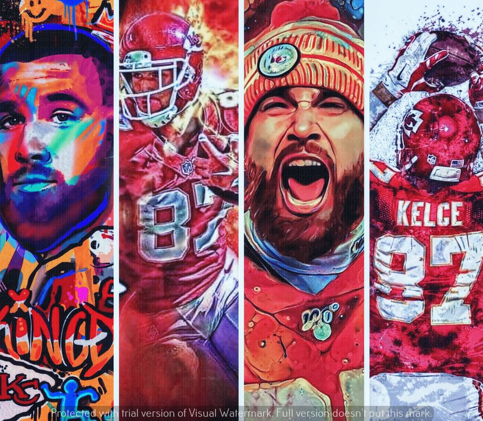 Travis Kelce  for sublimation tumbler