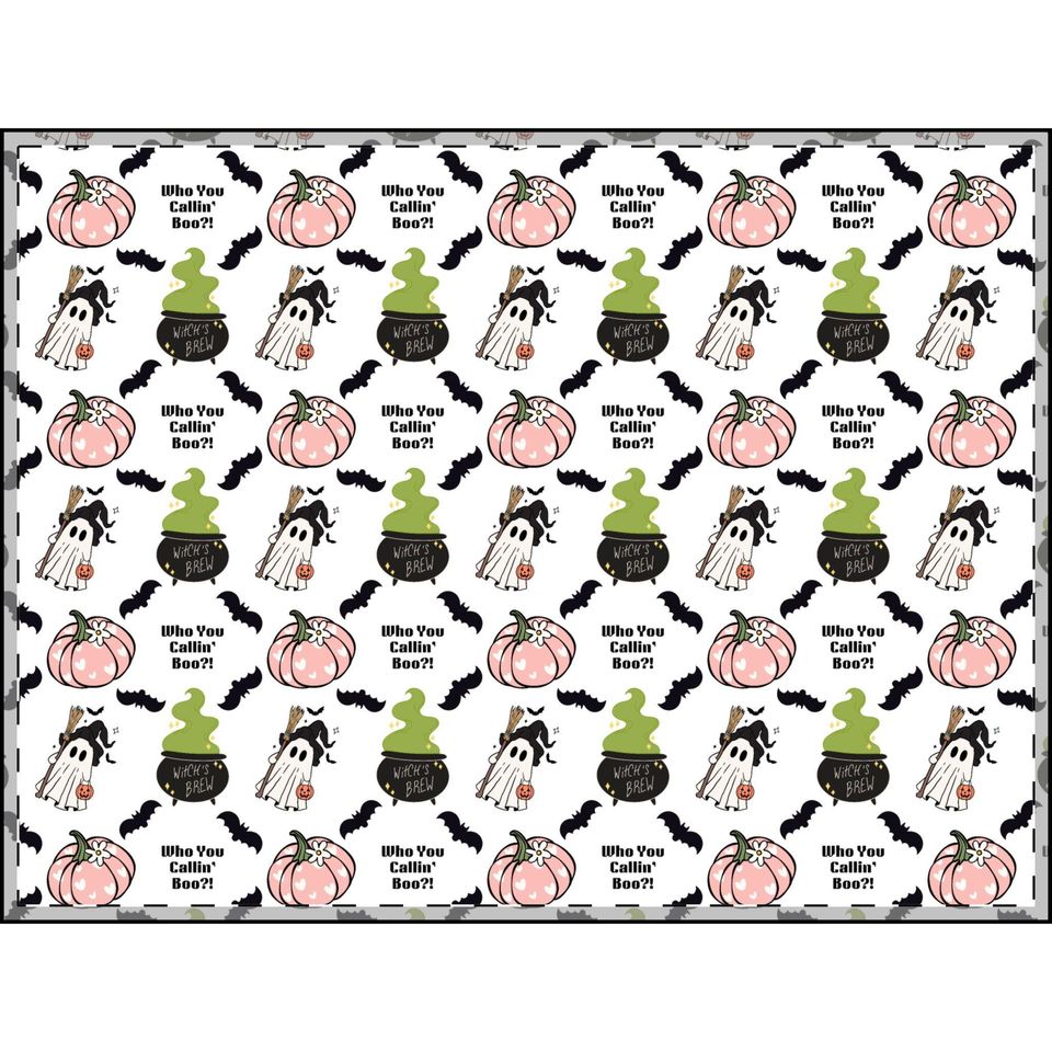 Spooky Halloween Velveteen Blanket: Cozy Fall Throw