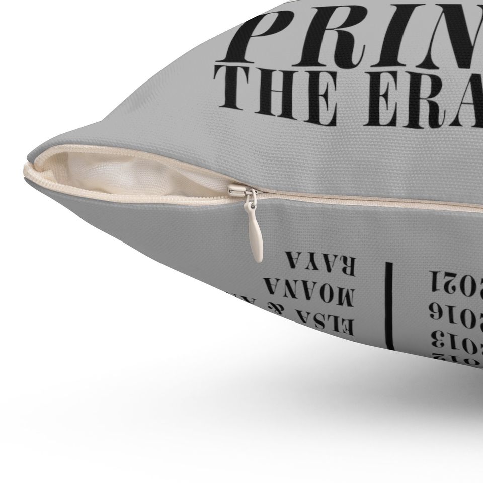 Disney Princess Eras Tour Spun Polyester Square Pillow