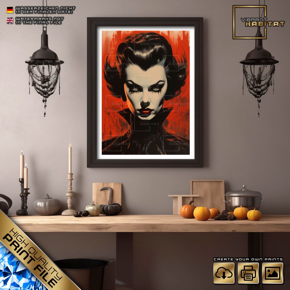 1940s Retro Horror Posters, Vampire Posters, horror movie posters