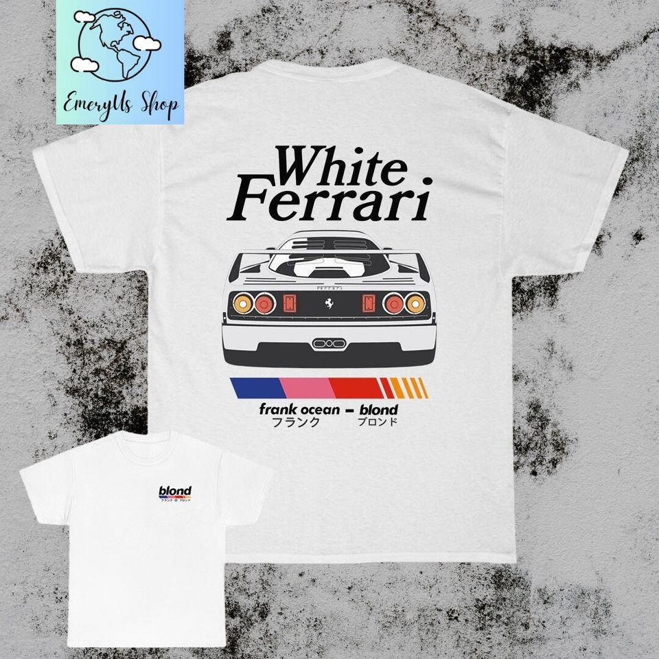 Frank Ocean Blond White Ferrar T Shirt