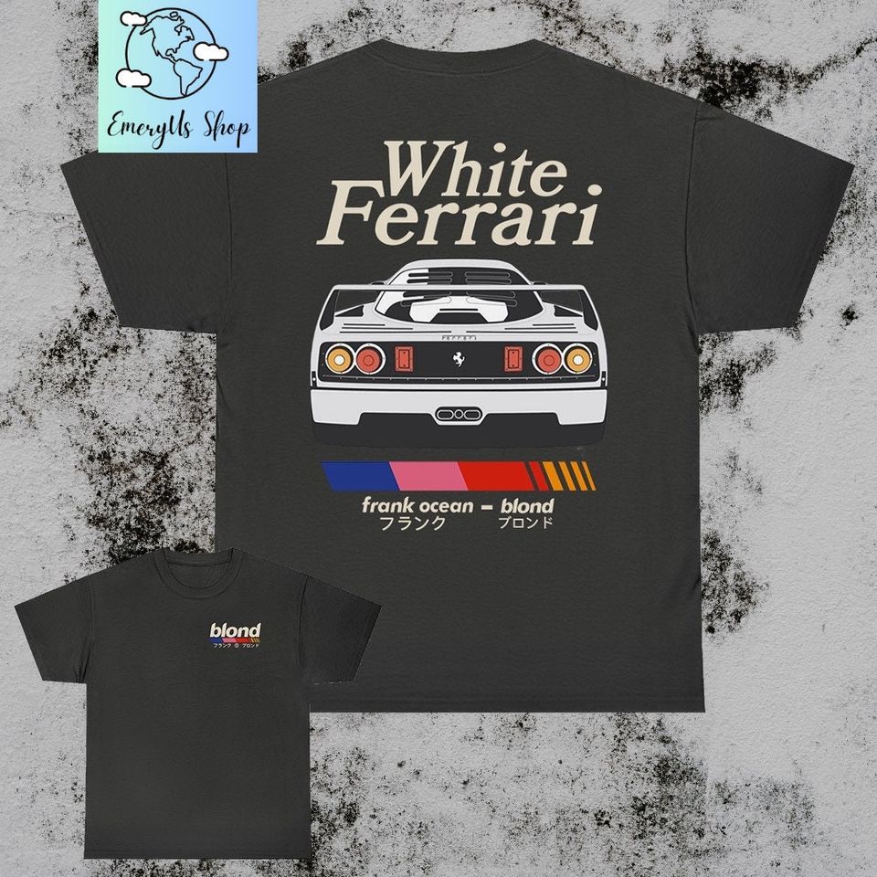Frank Ocean Blond White Ferrar T Shirt