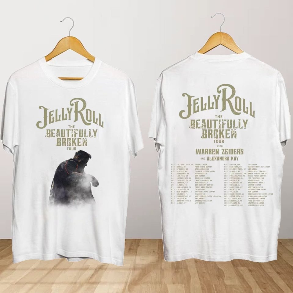 Jelly Roll The Beautifully Broken Tour 2024 Shirt