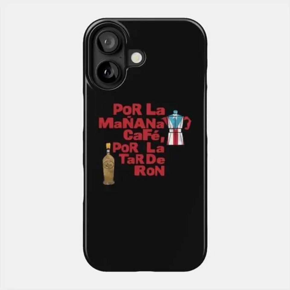 Bad Bunny Album Pattern Phone Case, Shock-Resistant Soft Cover for iPhone