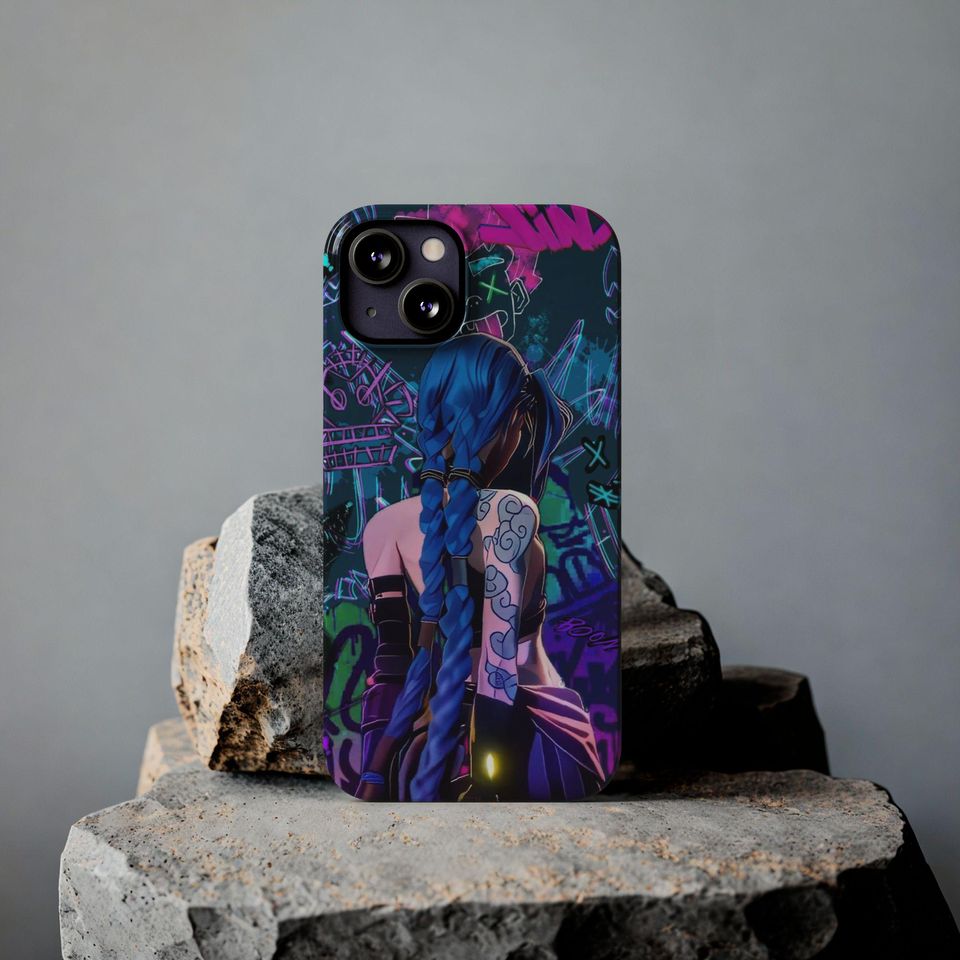 Jinx Arcane iPhone Case - League of Legends Protective Cover