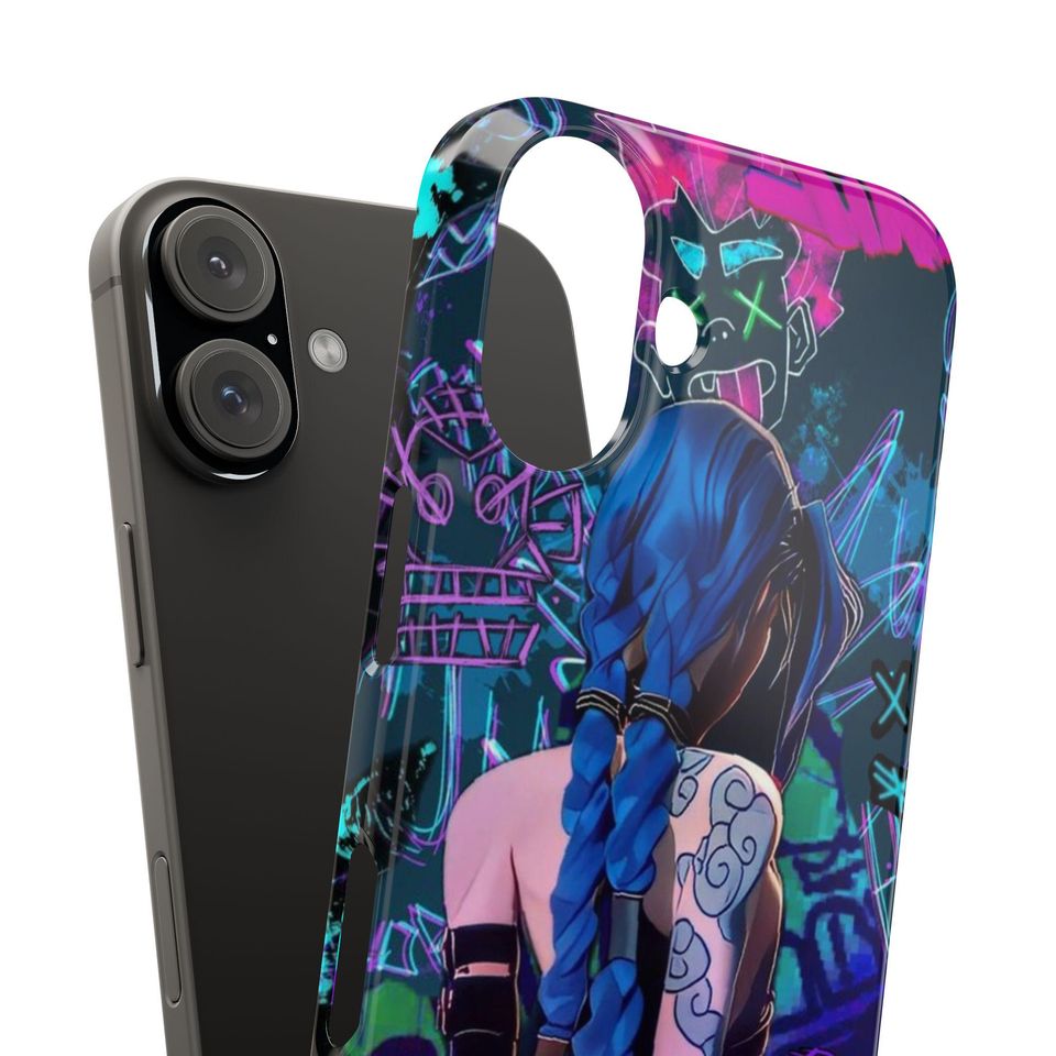 Jinx Arcane iPhone Case - League of Legends Protective Cover