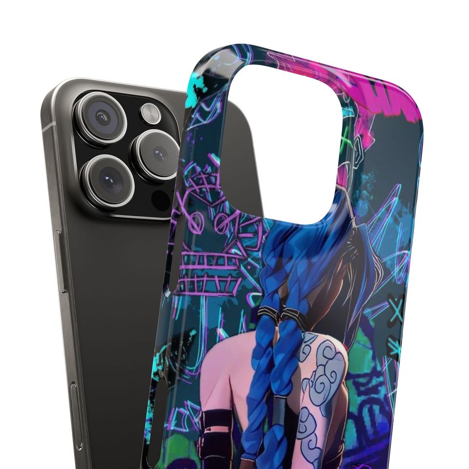 Jinx Arcane iPhone Case - League of Legends Protective Cover