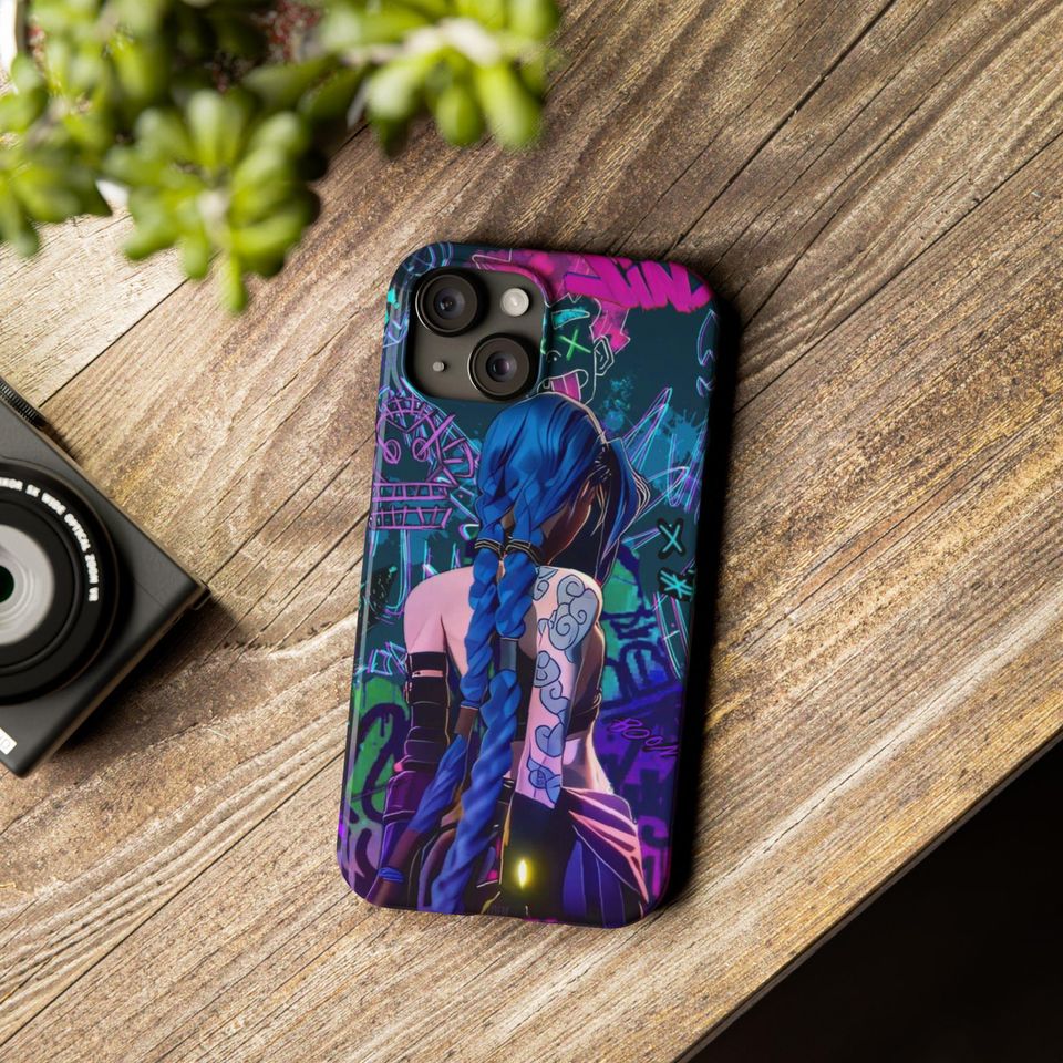 Jinx Arcane iPhone Case - League of Legends Protective Cover