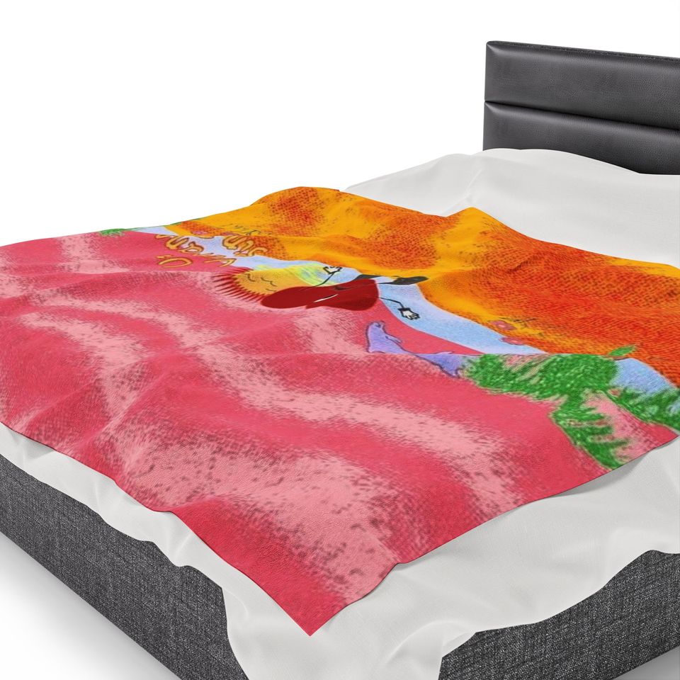 Bad Bunny Soft Throw Blanket, Comfortable Blanket for Men, Women, Kids, Trending Tour Merch