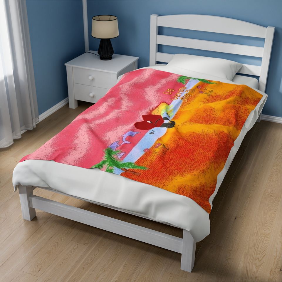 Bad Bunny Soft Throw Blanket, Comfortable Blanket for Men, Women, Kids, Trending Tour Merch
