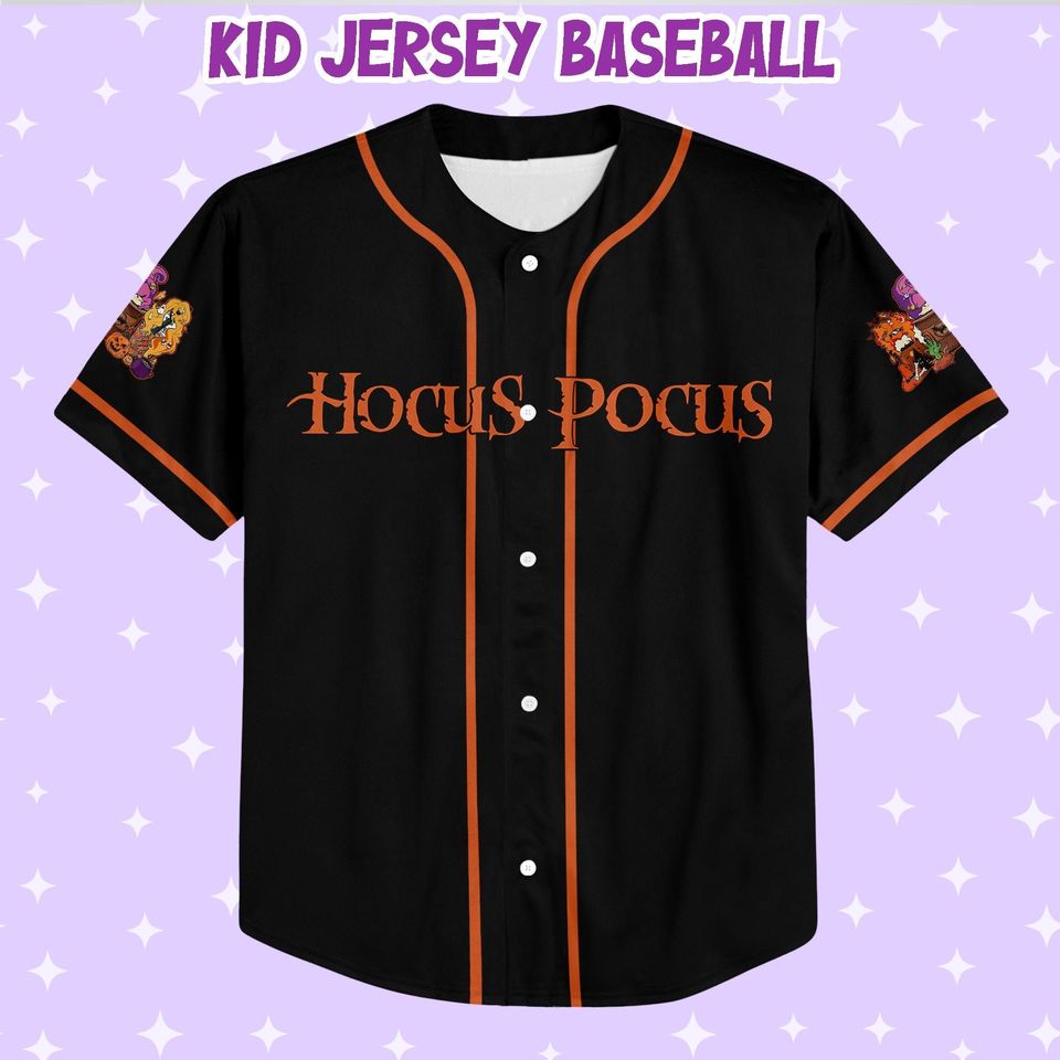 Personalized Halloween Disney Hocus Pocus Coffee Jersey, Custom Disney Jersey