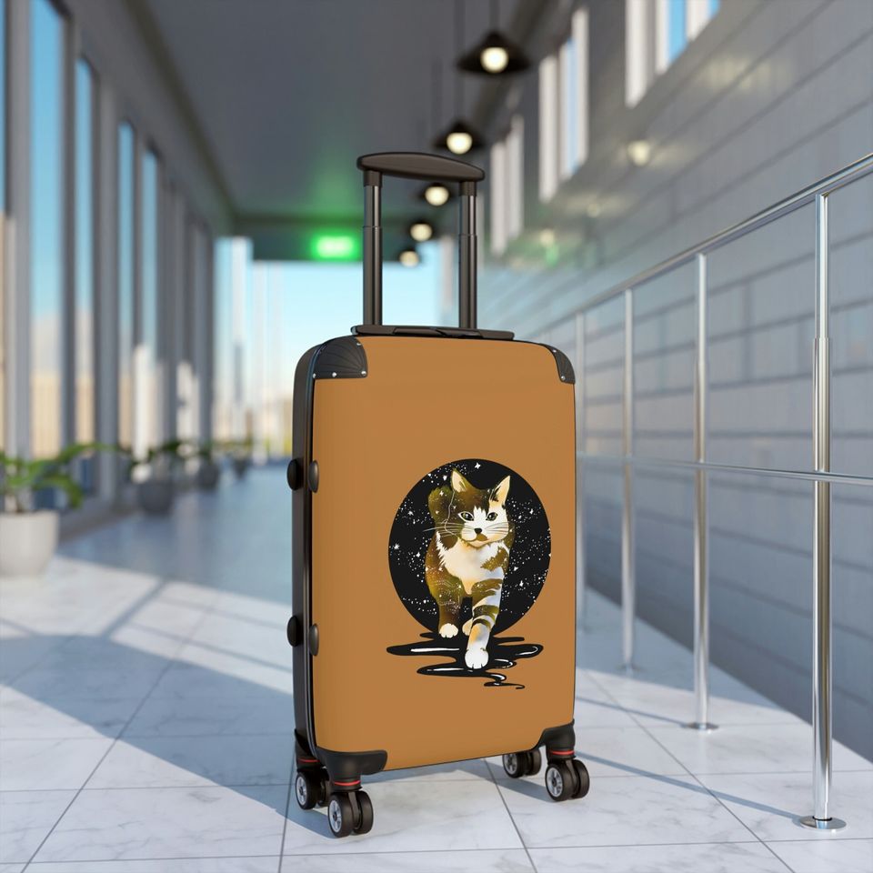 Galaxy Cat Suitcase