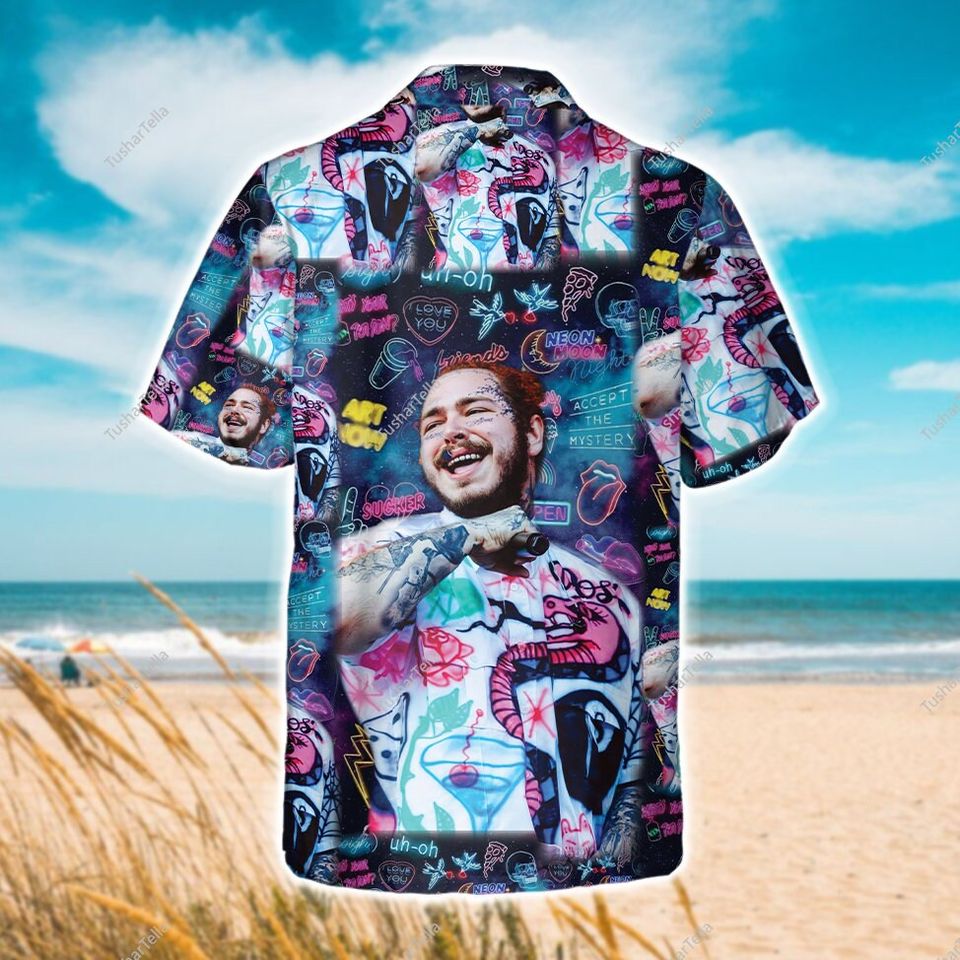 Post Malone Hawaiian Shirts, Posty Hawai Shirt