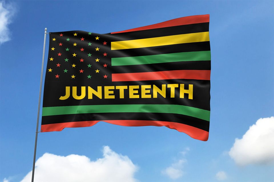 Juneteenth House Flag/Juneteenth 1865 Flag/Freedom Day 1865 Flag