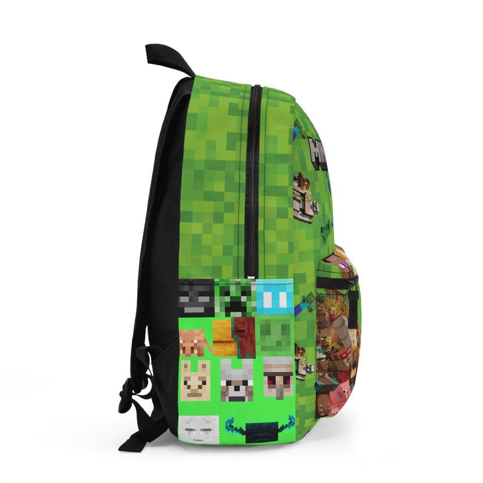 Generic All-Over print Minecraft Backpack