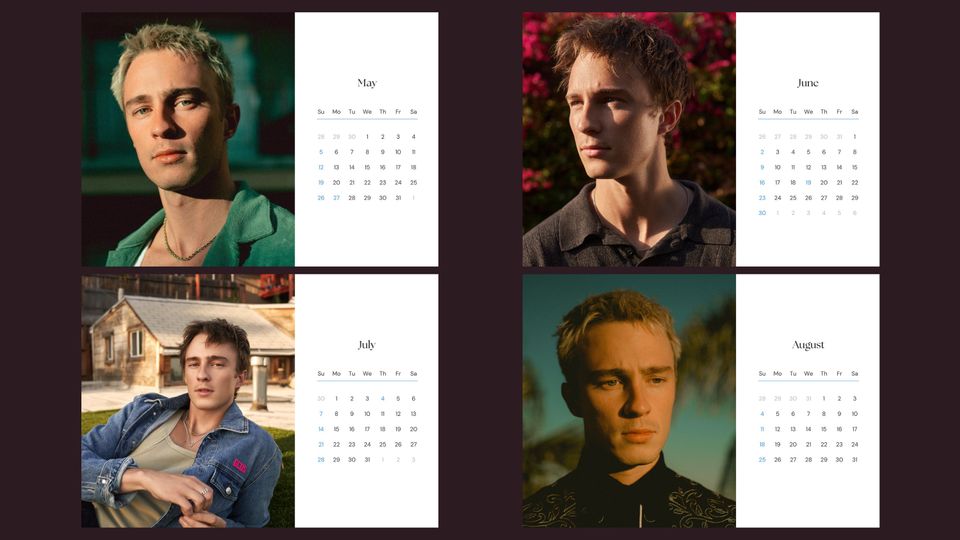 Drew Starkey 2024 Calendar