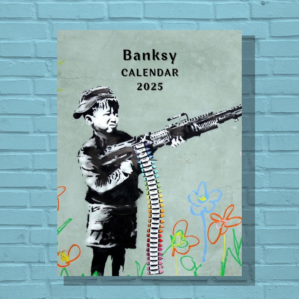 Banksy 2025 Calendar