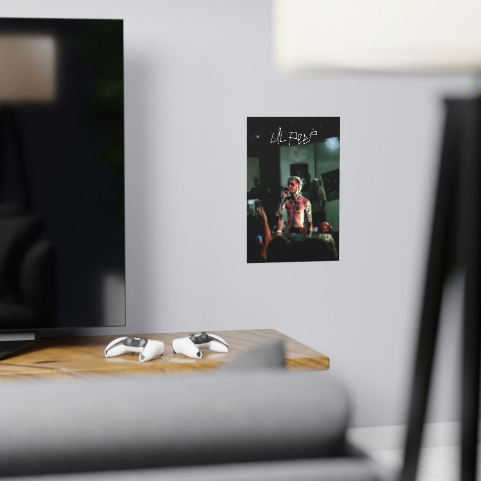 Lil Peep Poster, Rap Poster, Music Poster
