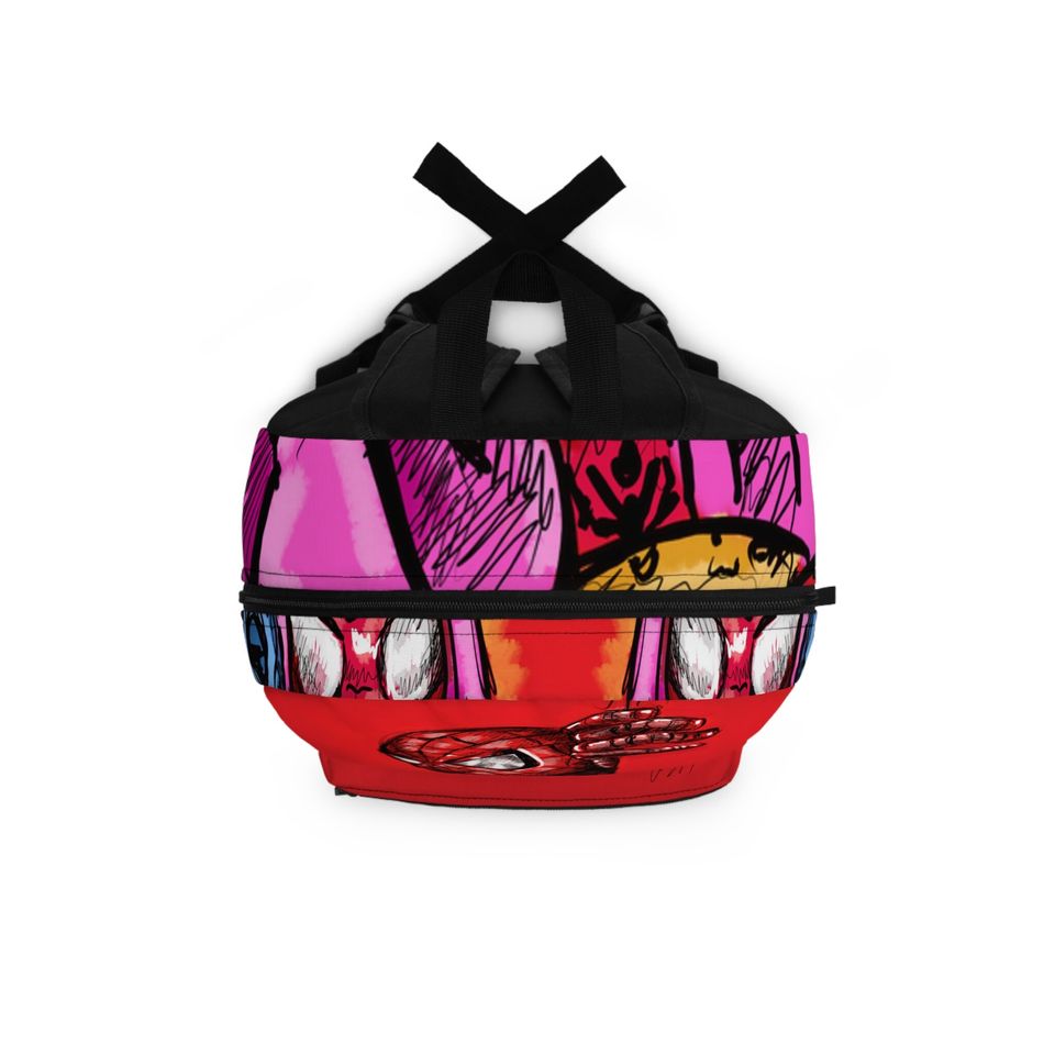 Spider Man Red Kids Shool Backpack, Marvel Colorful Spider Man Bag