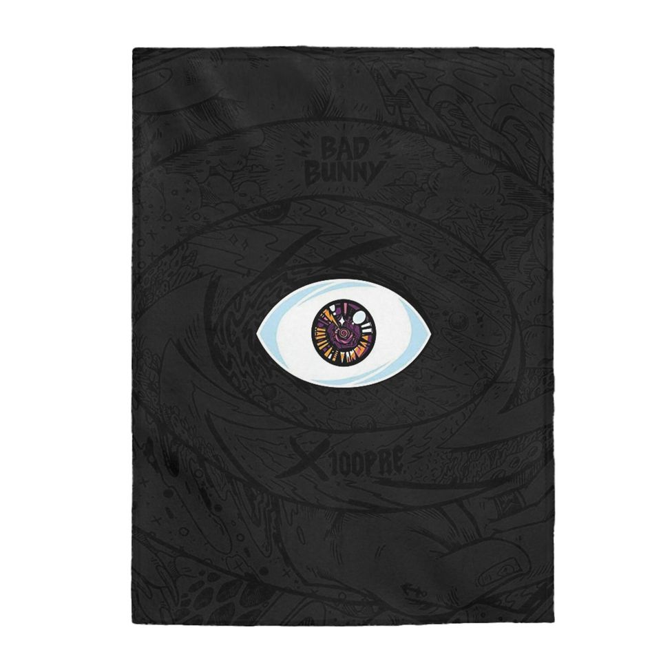 Bad Bunny throw blanket, Bad Bunny Merch