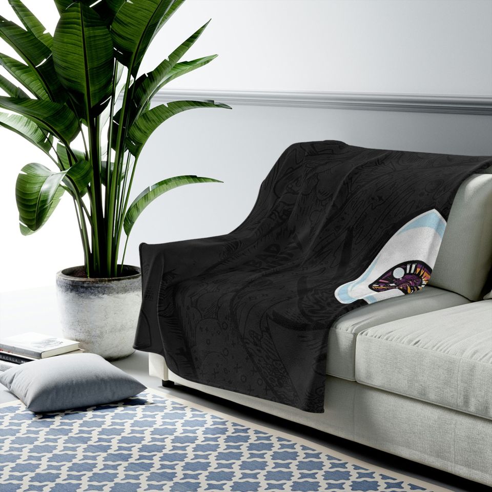 Bad Bunny throw blanket, Bad Bunny Merch