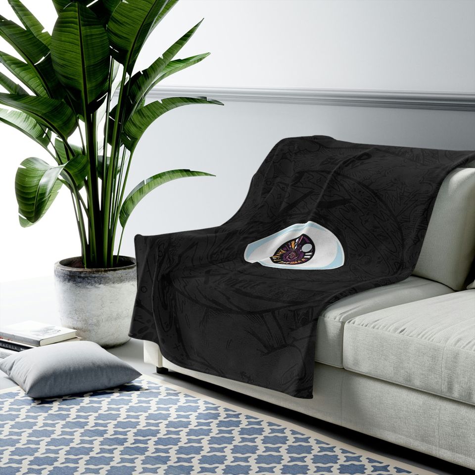 Bad Bunny throw blanket, Bad Bunny Merch