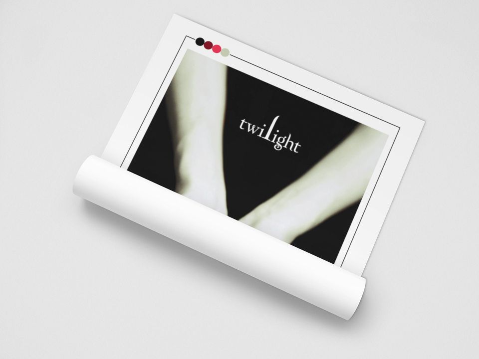 Twilight Book Cover Fine Art Print   Book/Reading Poster