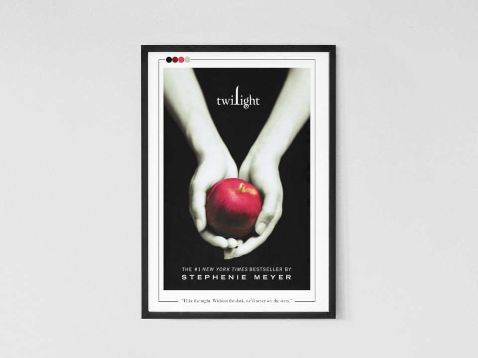 Twilight Book Cover Fine Art Print   Book/Reading Poster
