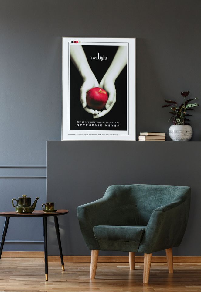 Twilight Book Cover Fine Art Print   Book/Reading Poster
