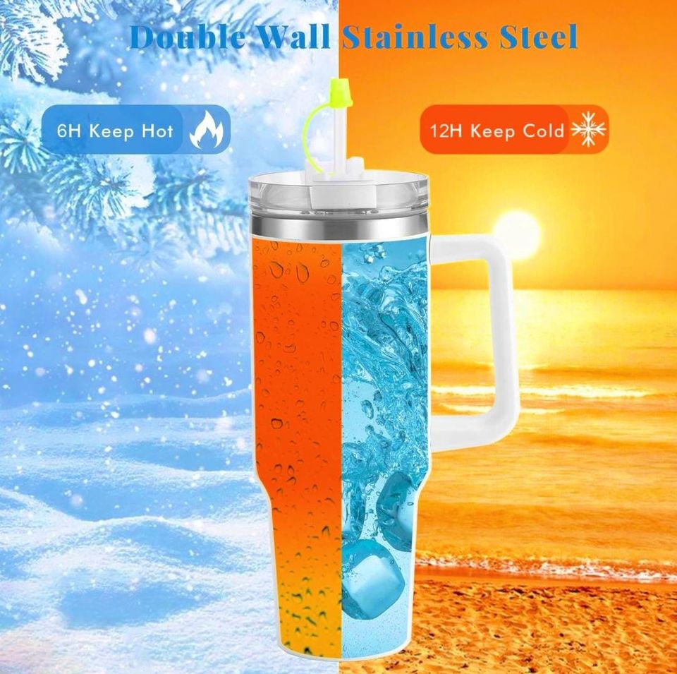 Skull Baseball Dodgers Tumbler