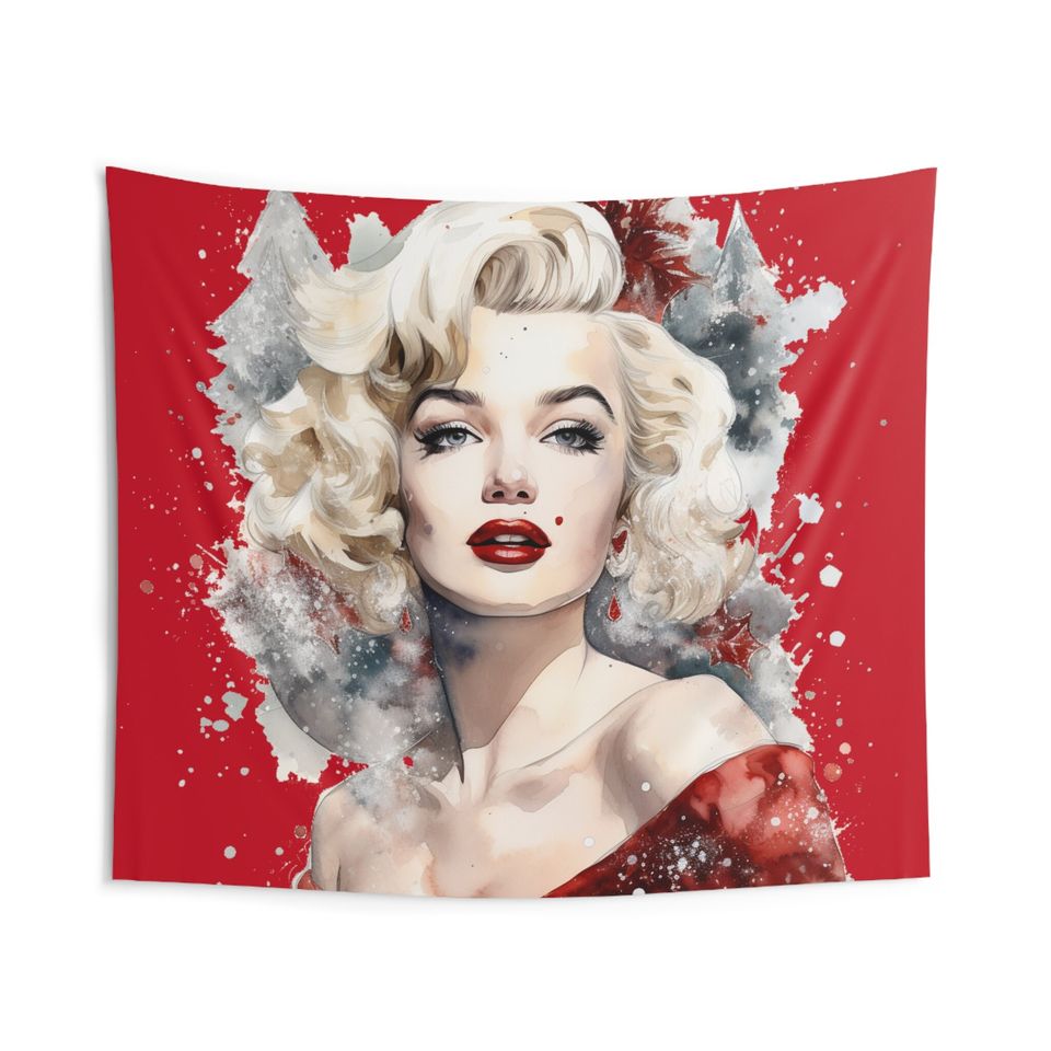 Marilyn Monroe Wall Tapestry, Tapestry Wall Decor, Marilyn Monroe