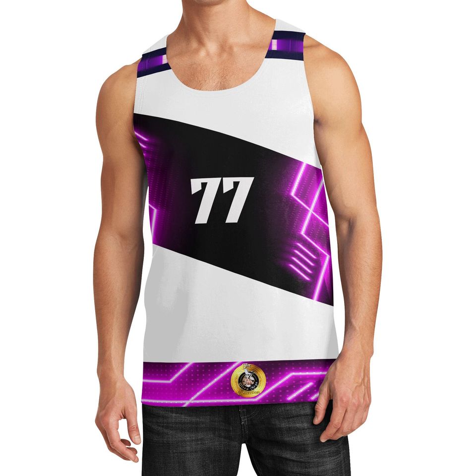Men's All-Over Print Vest Shirt