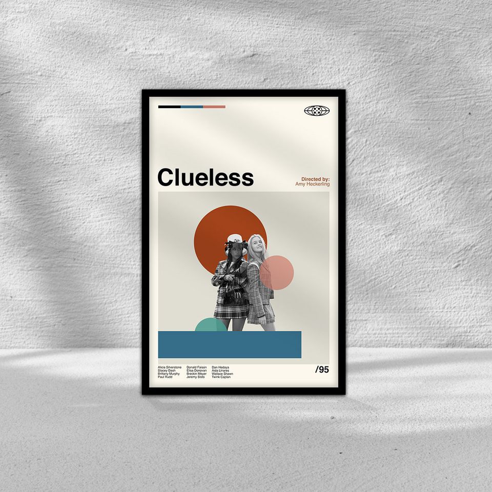 Clueless Poster, Clueless Movie Poster, Series Poster