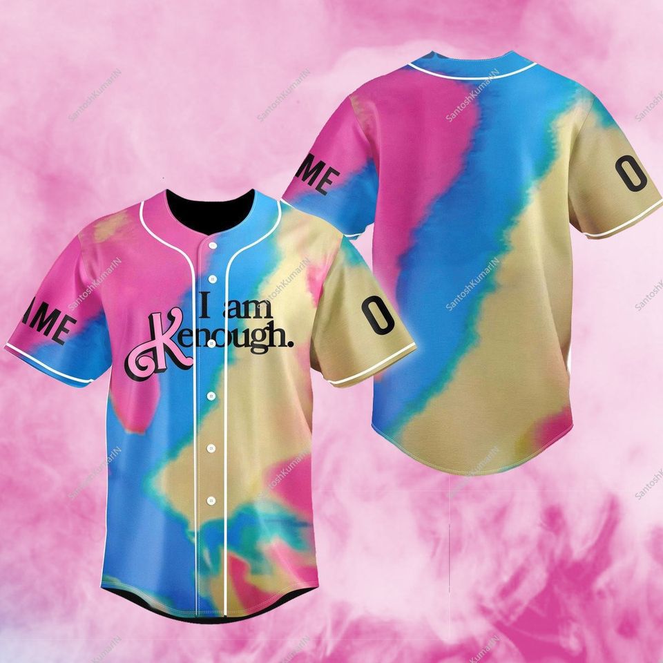 I Am Kenough Personalized Baseball Jersey