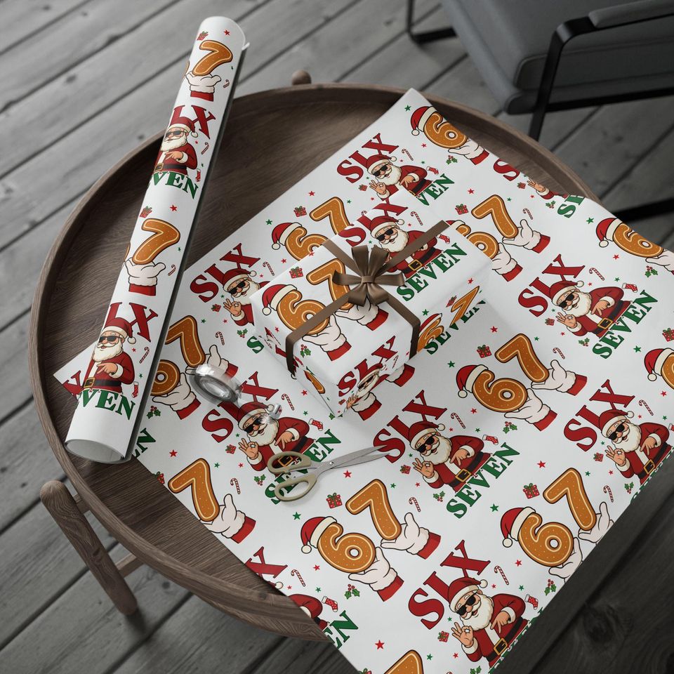 Funny Santa Meme Christmas Wrapping Paper