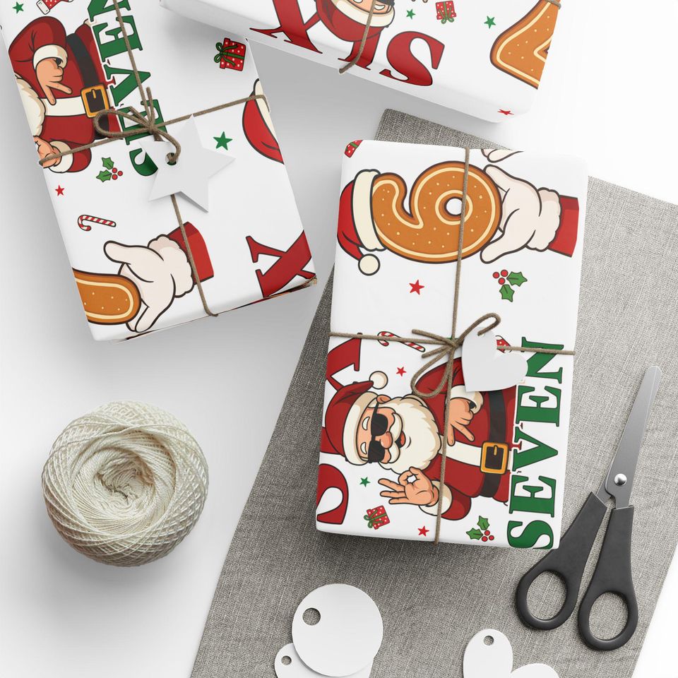 Funny Santa Meme Christmas Wrapping Paper