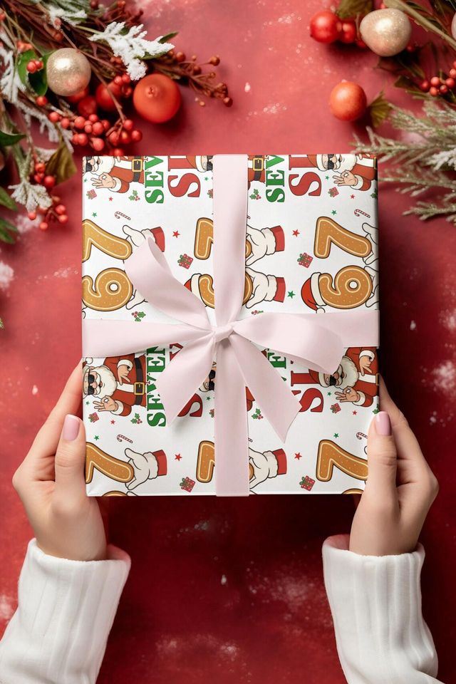 Funny Santa Meme Christmas Wrapping Paper
