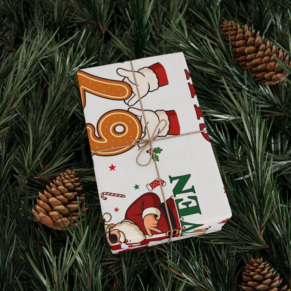 Funny Santa Meme Christmas Wrapping Paper