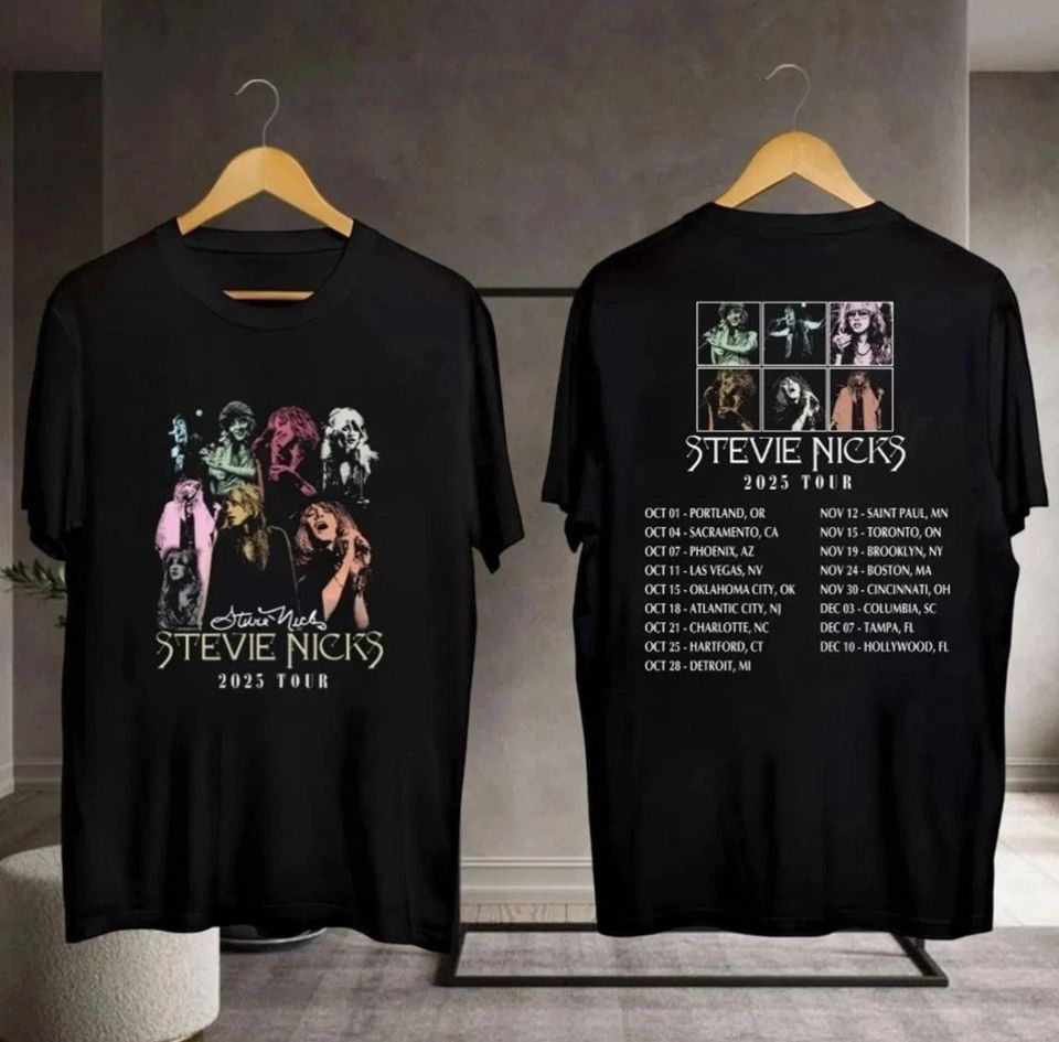 Stevie Nicks 2025 Tour Shirt