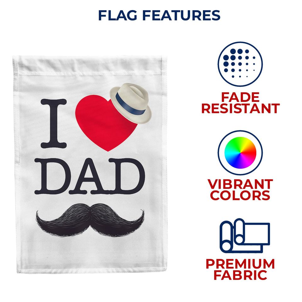 Happy Father's Day Garden Flag