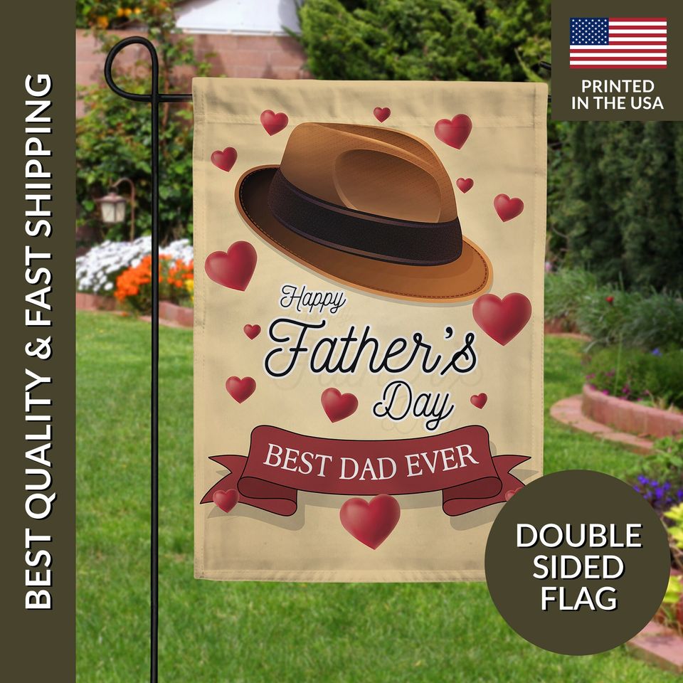 Happy Father's Day Garden Flag