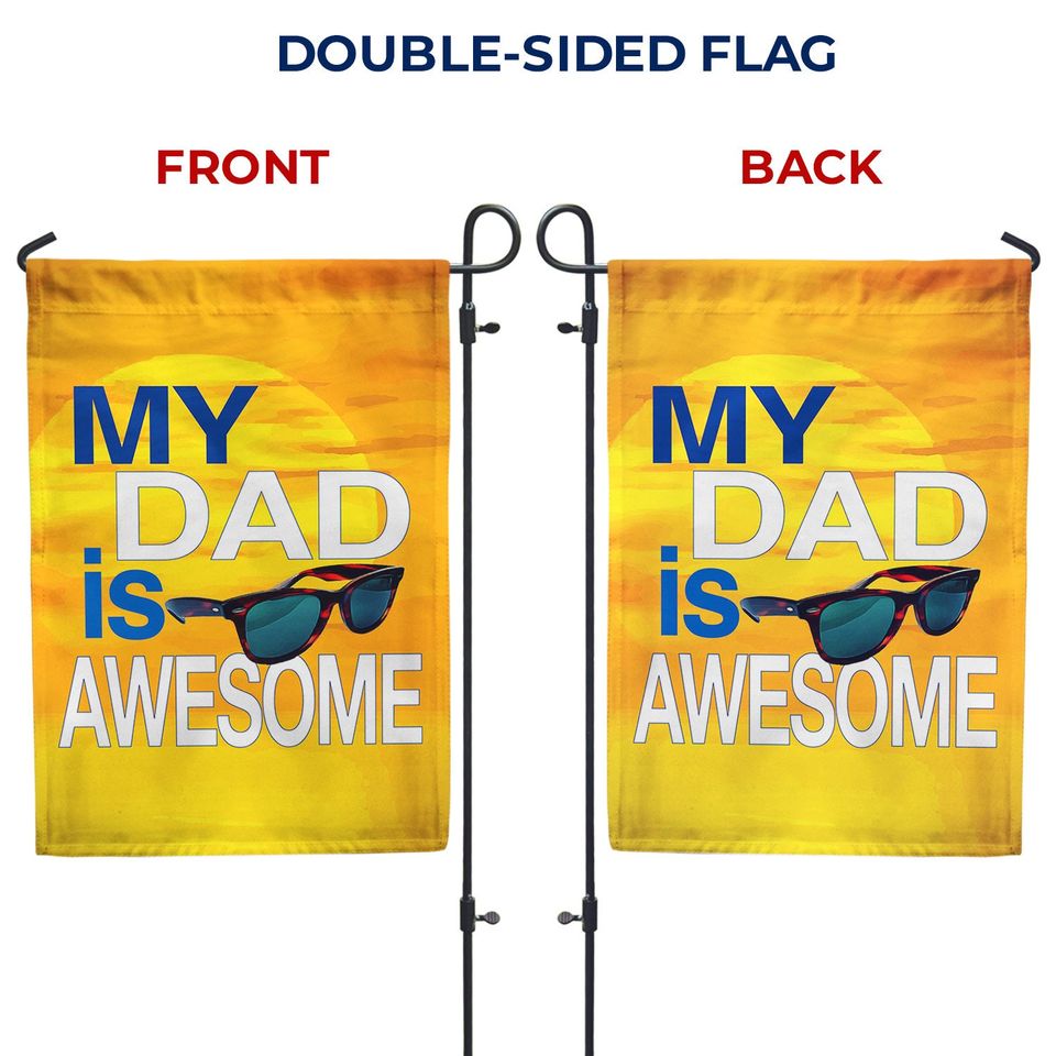 Happy Father's Day Garden Flag