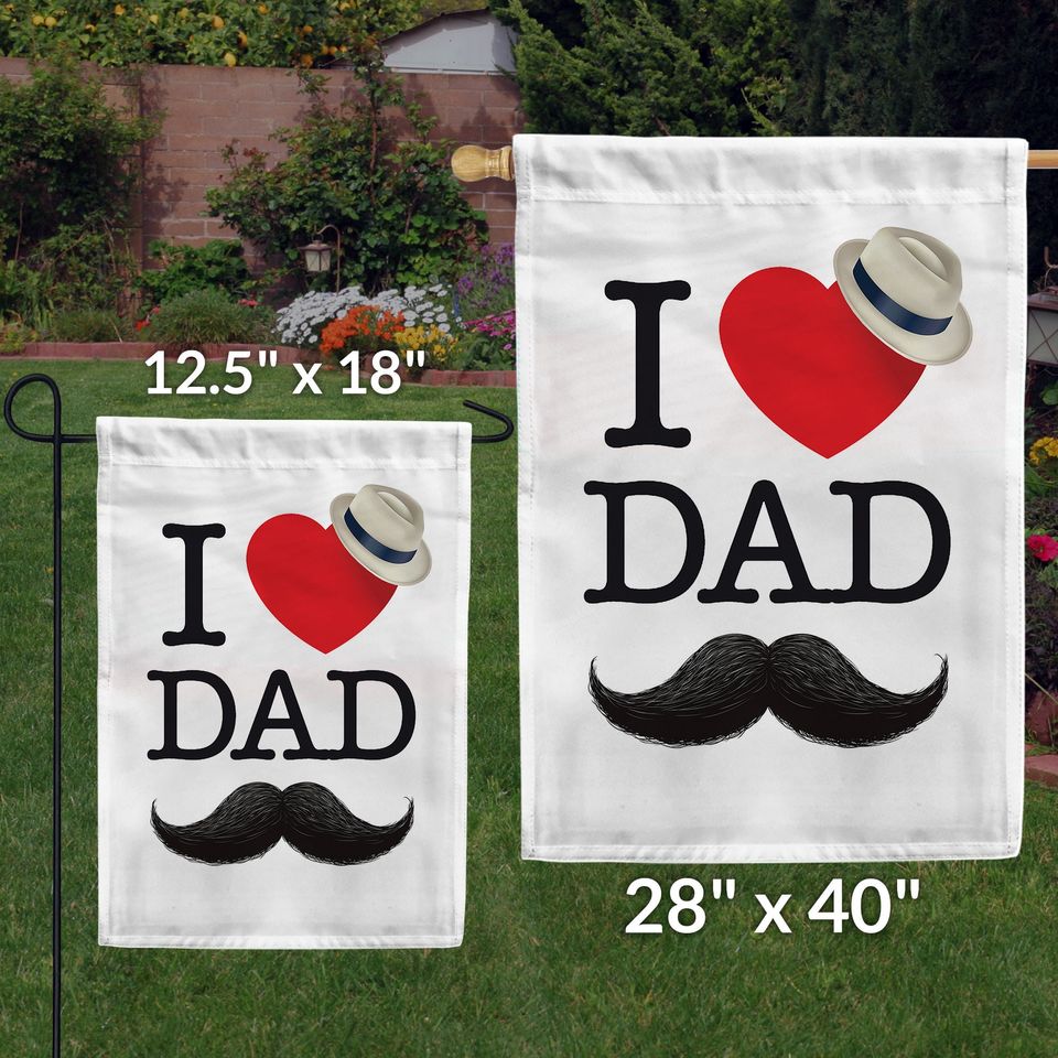 Happy Father's Day Garden Flag