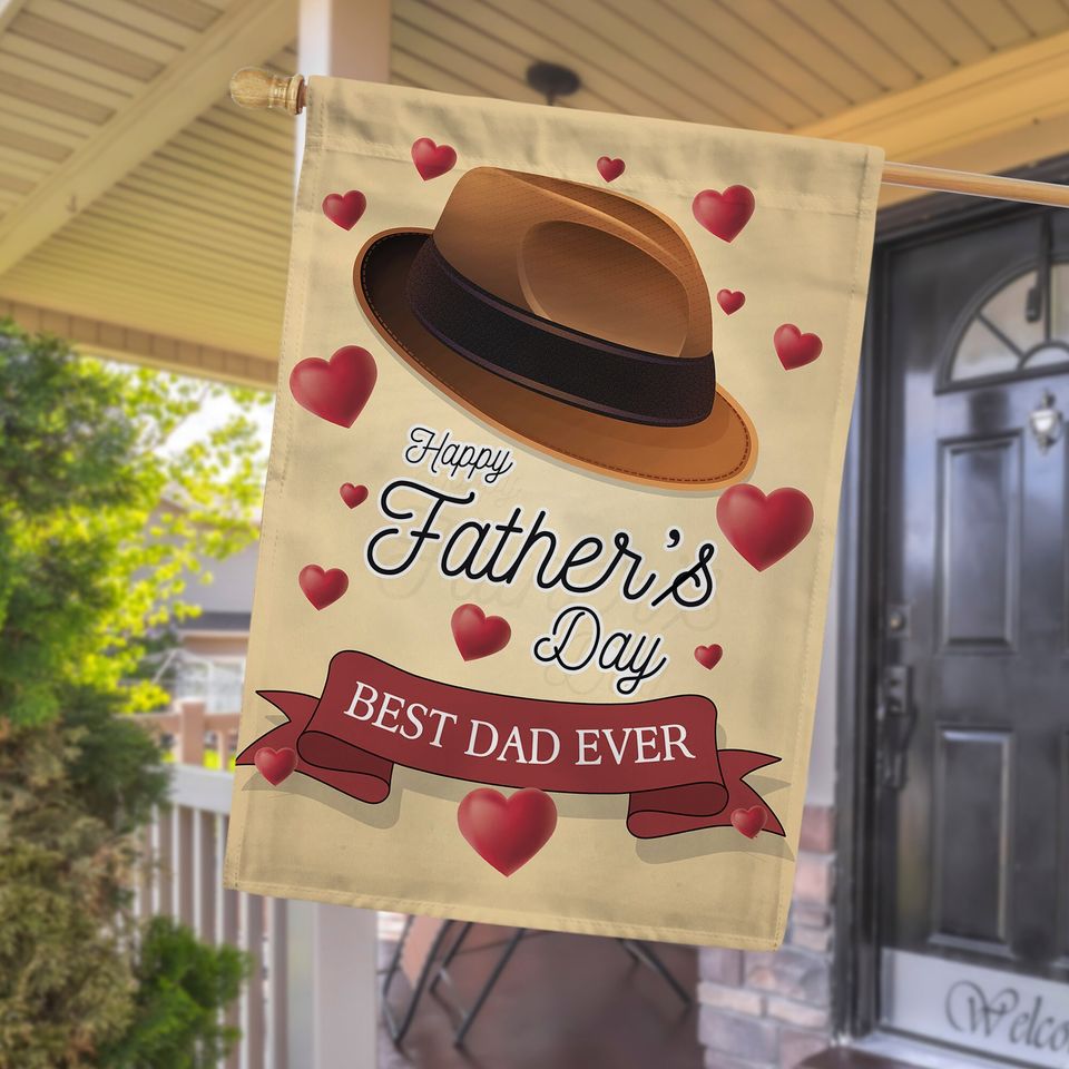 Happy Father's Day Garden Flag