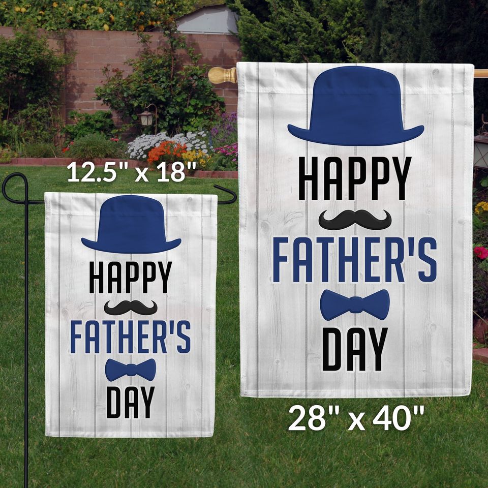 Happy Father's Day Garden Flag