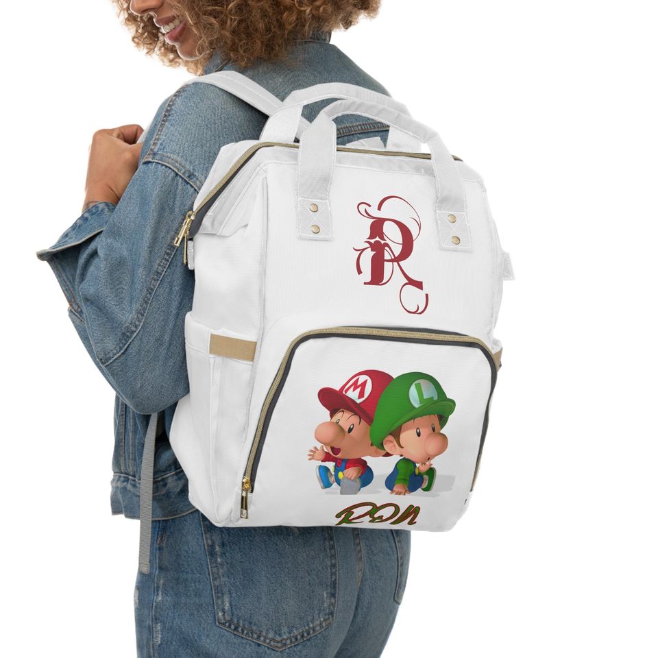 Mario and Luigi (Diaper Backpack)