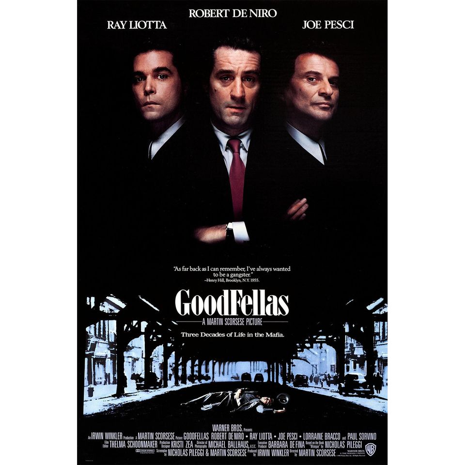 GoodFellas Movie Poster -  GoodFellas Poster for Gift