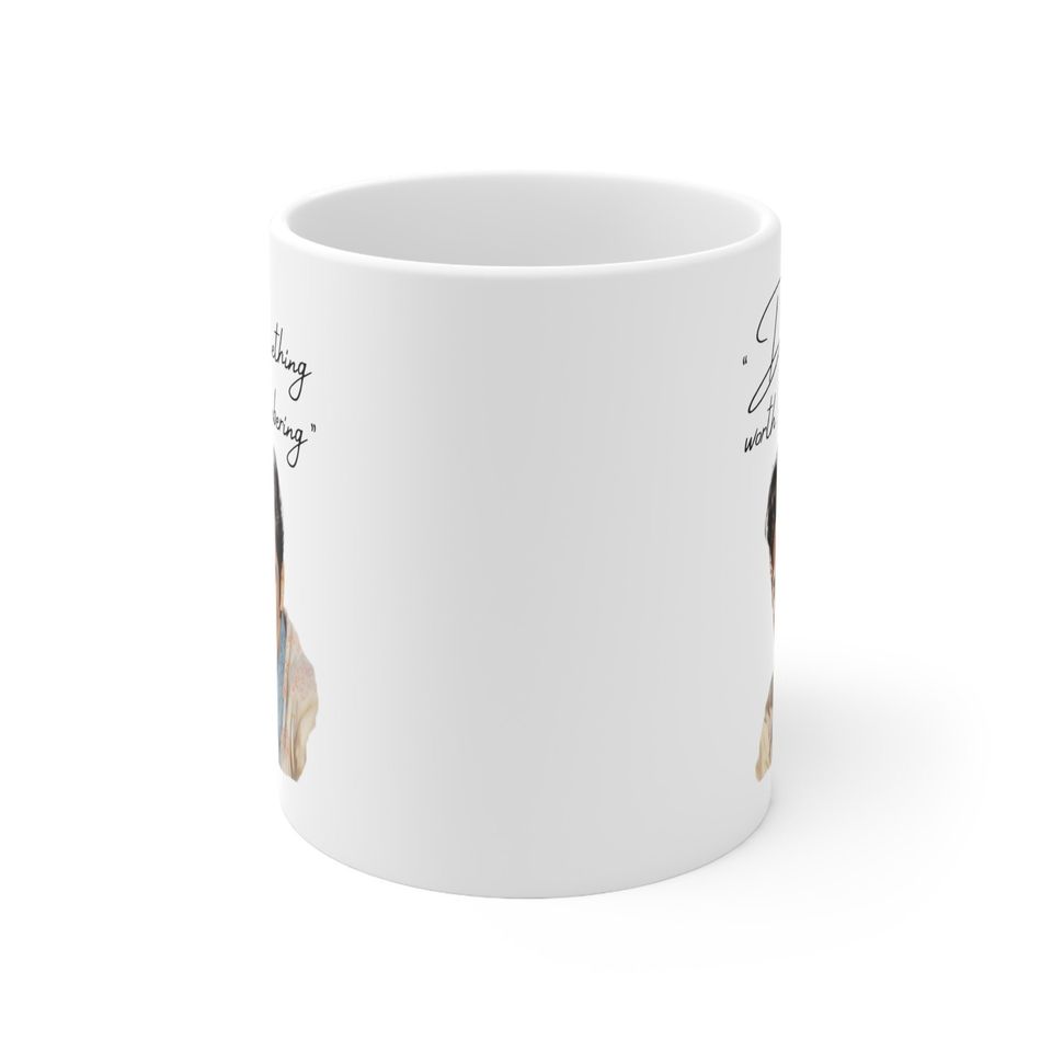 Elvis Presley Coffee Mug, "Do something worth remembering