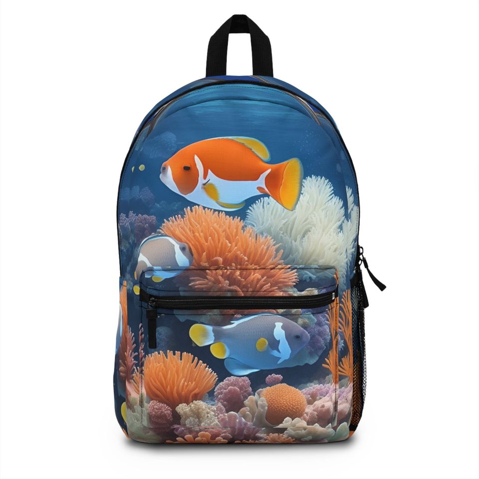 Tropical Fish Tank Backpack v1